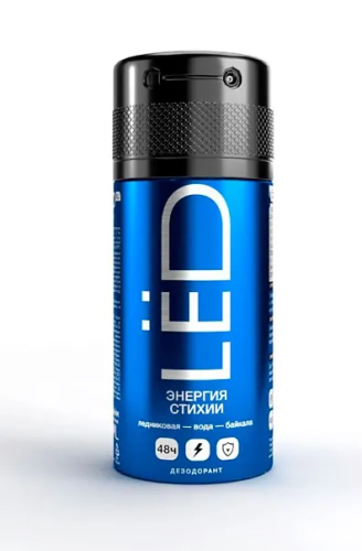 LЁD дезодорант-спрей мужской энергия стихии 150мл